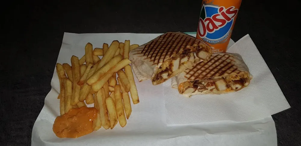 Tacos Galette Chicken Kebab